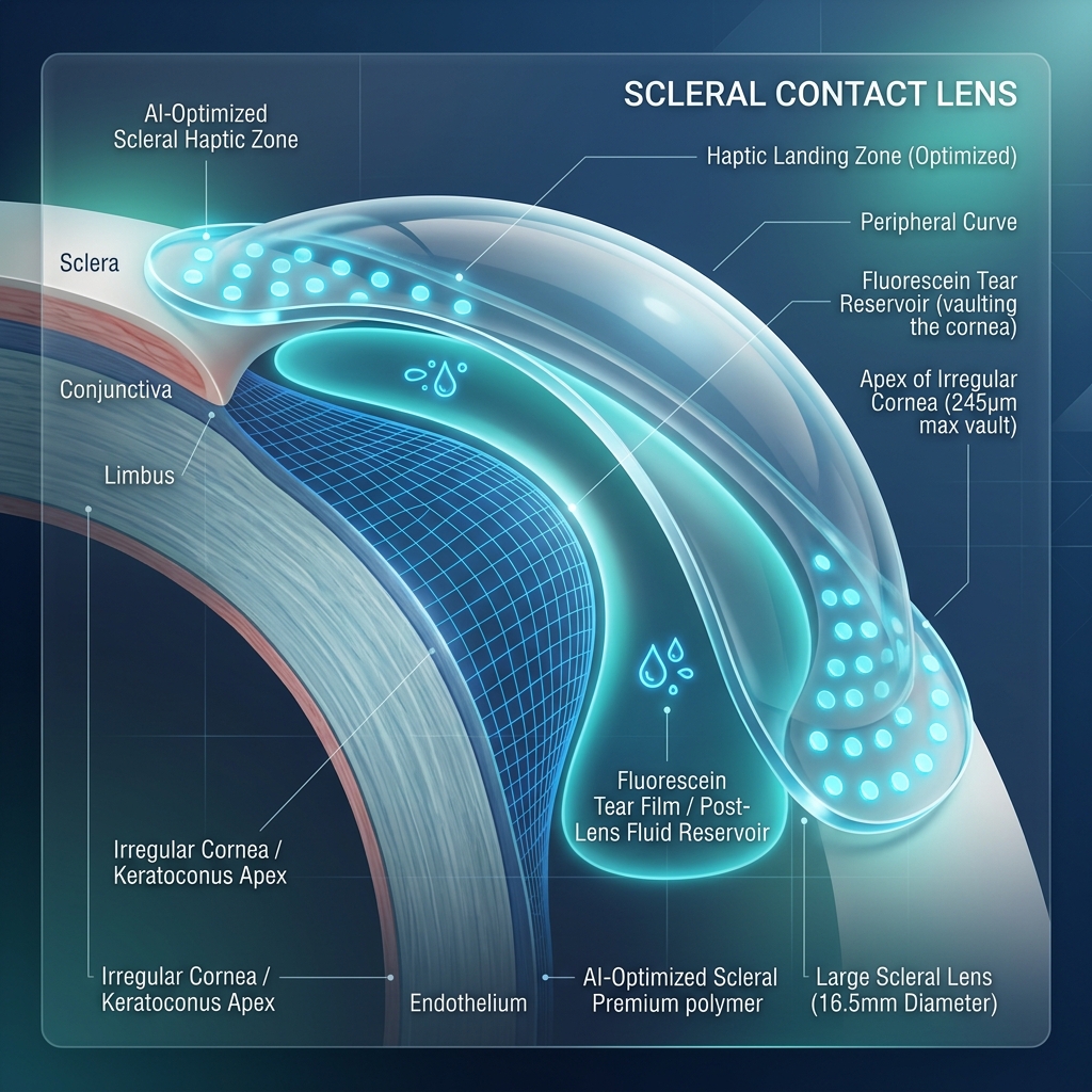 Scleral Lens Robotic Engineering